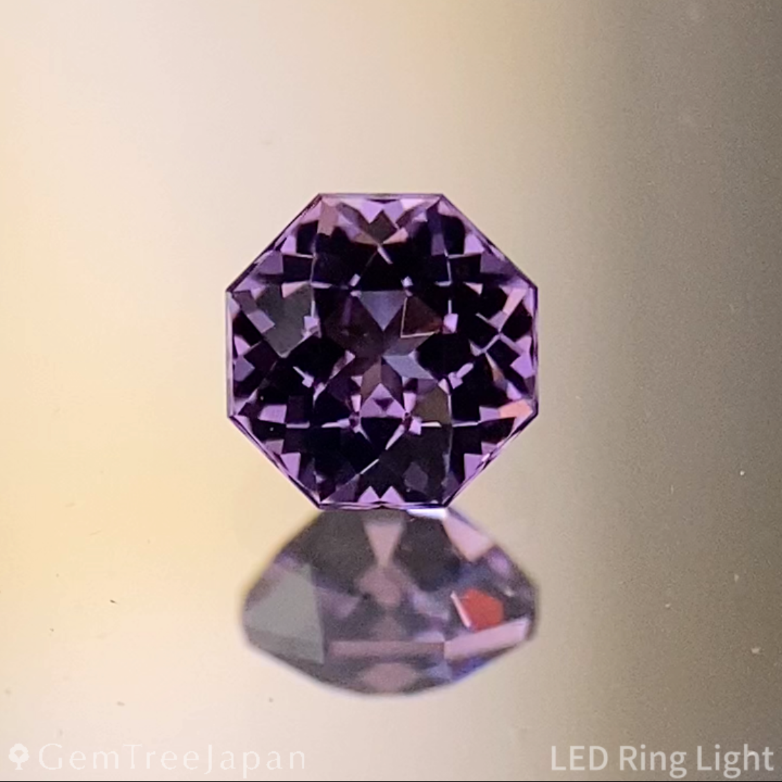 Pinkish Violet Spinel 0.343ct / Sri Lanka