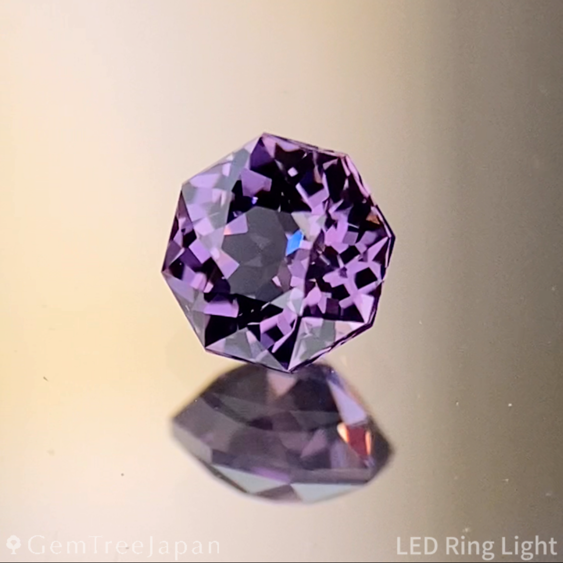 Pinkish Violet Spinel 0.343ct / Sri Lanka