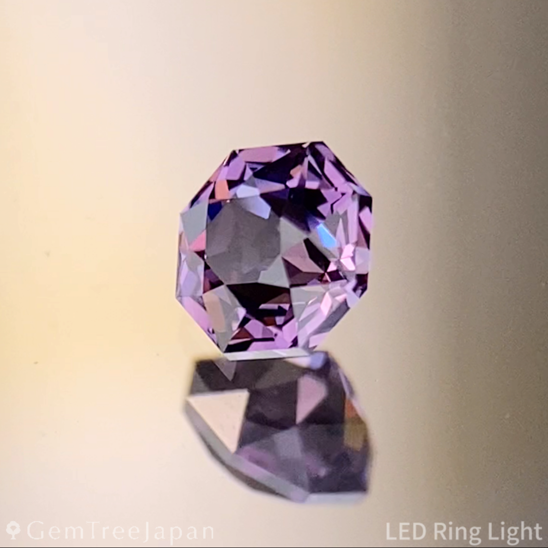 Pinkish Violet Spinel 0.343ct / Sri Lanka
