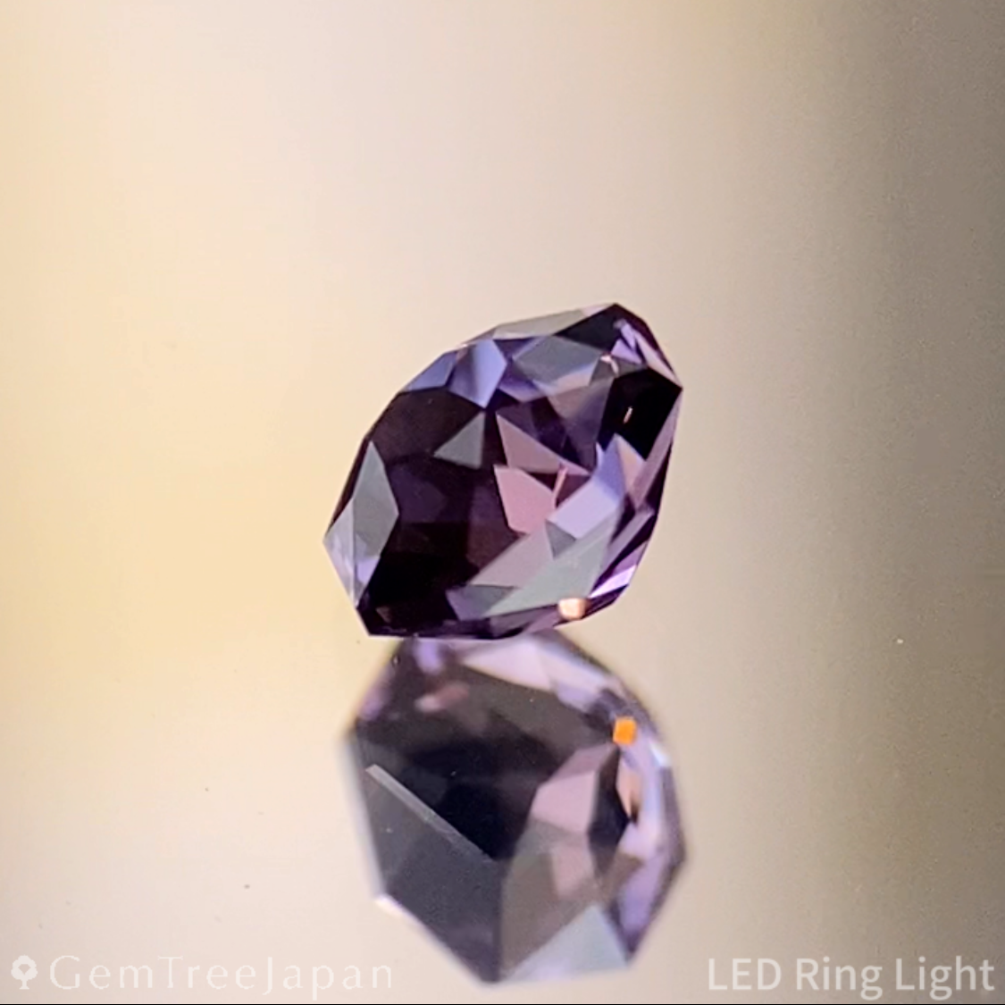 Pinkish Violet Spinel 0.343ct / Sri Lanka