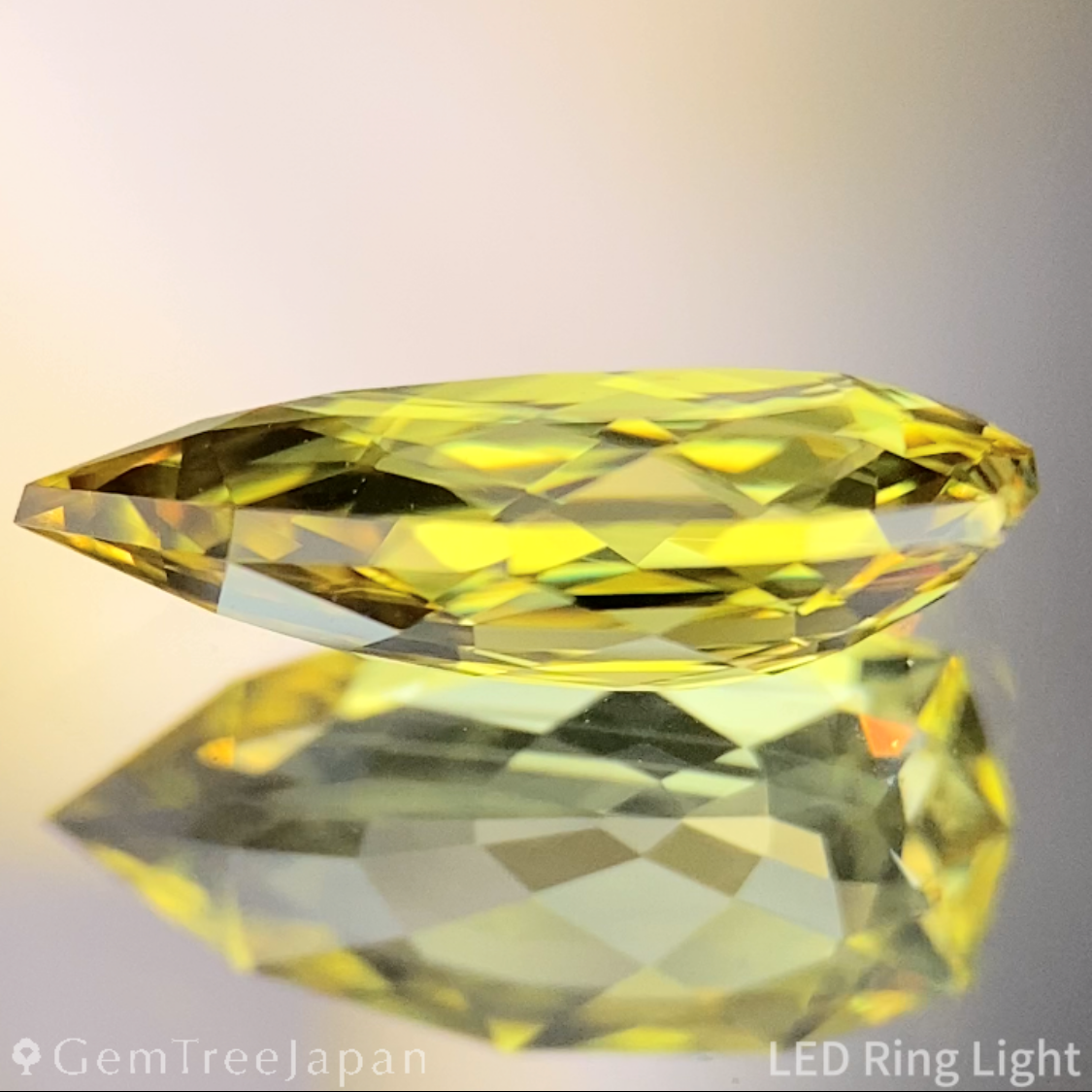 Yellow Sapphire 3.38ct→1.764ct / Nigeria