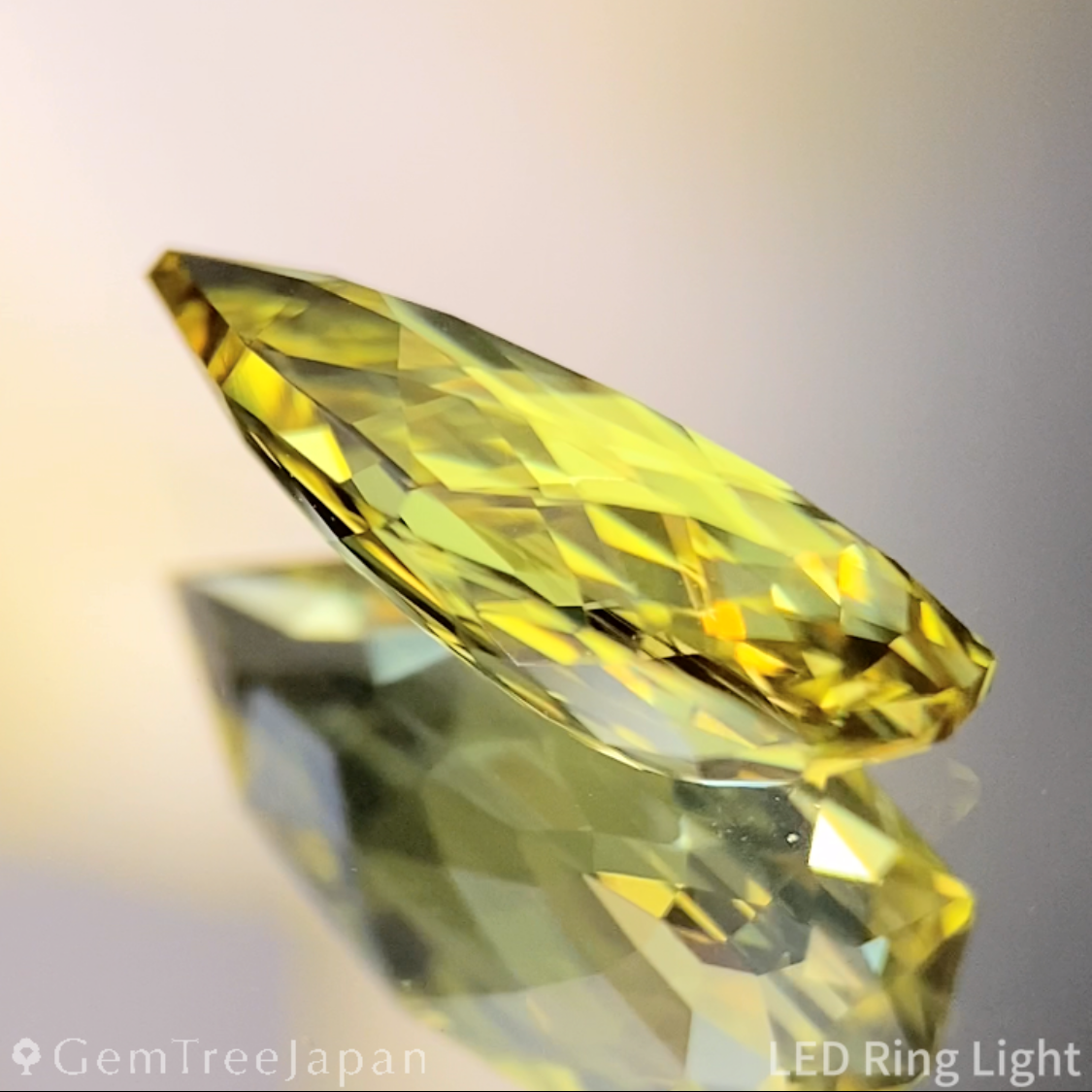 Yellow Sapphire 3.38ct→1.764ct / Nigeria