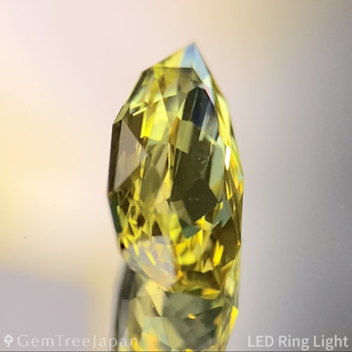 Yellow Sapphire 3.38ct→1.764ct / Nigeria