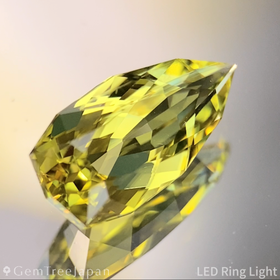 Yellow Sapphire 3.38ct→1.764ct / Nigeria