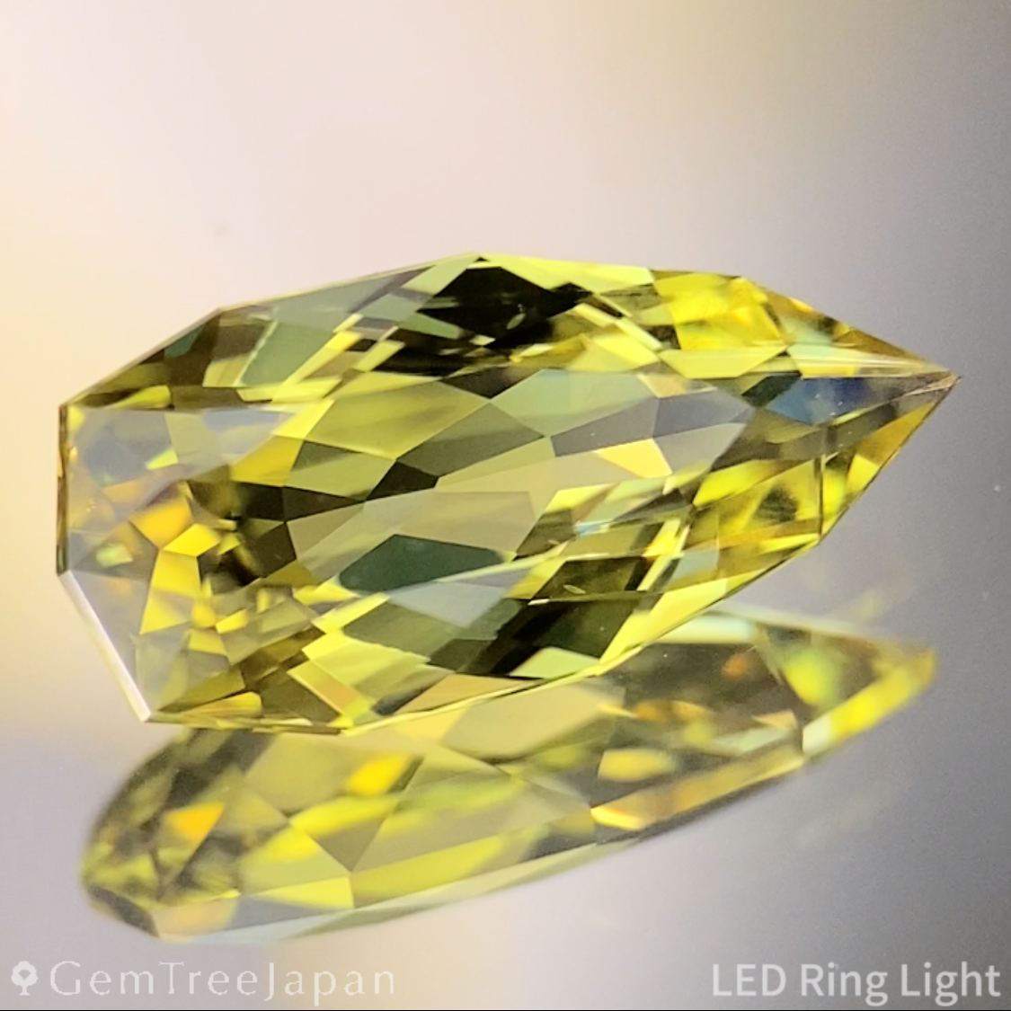 Yellow Sapphire 3.38ct→1.764ct / Nigeria
