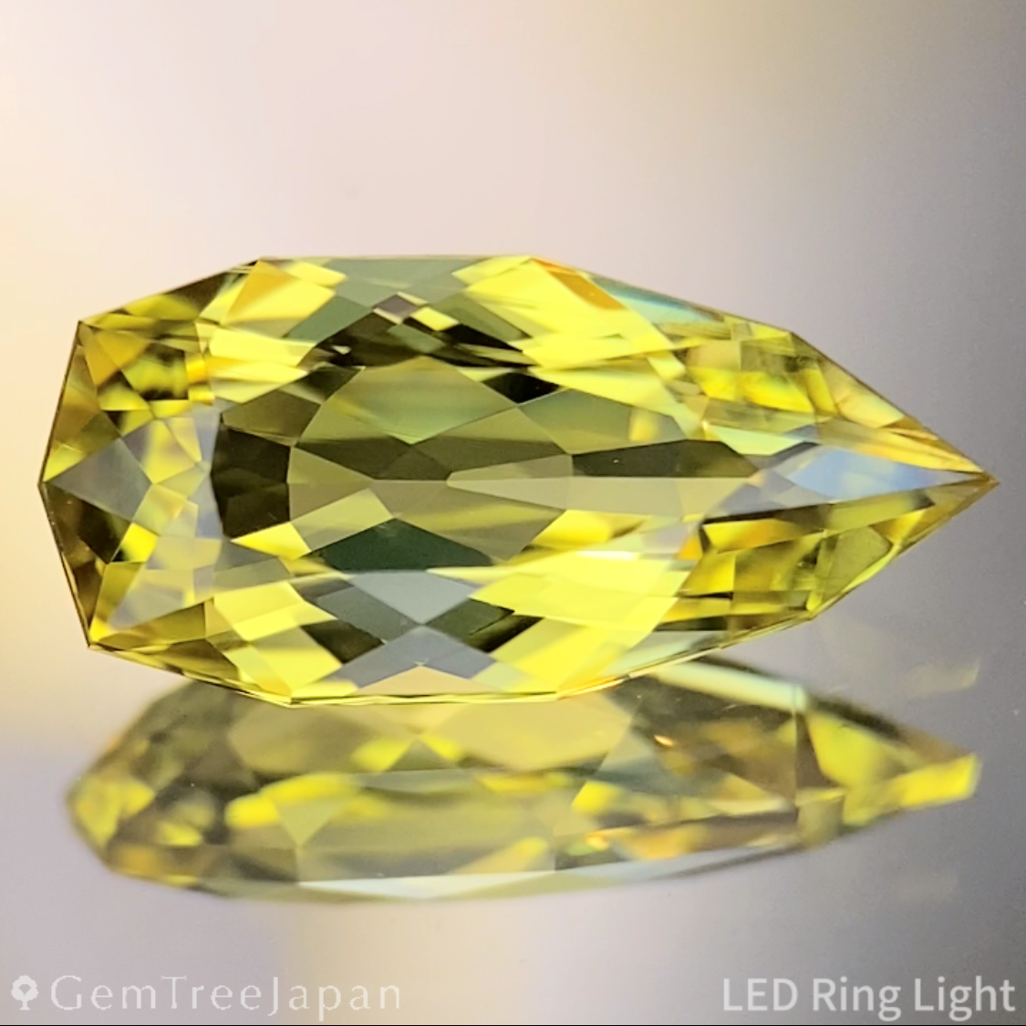 Yellow Sapphire 3.38ct→1.764ct / Nigeria
