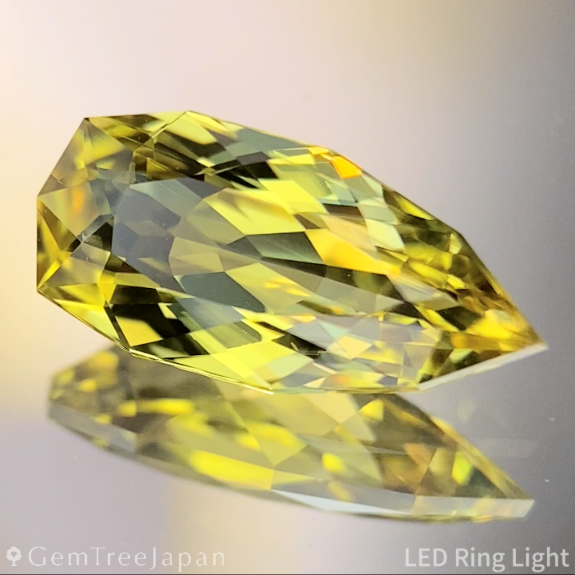 Yellow Sapphire 3.38ct→1.764ct / Nigeria