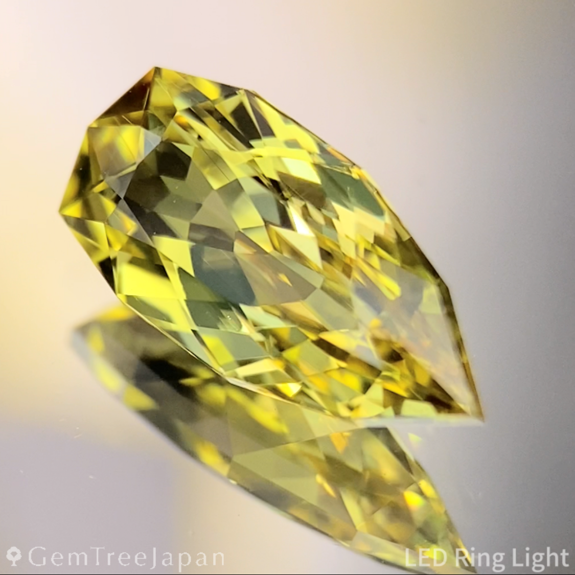 Yellow Sapphire 3.38ct→1.764ct / Nigeria