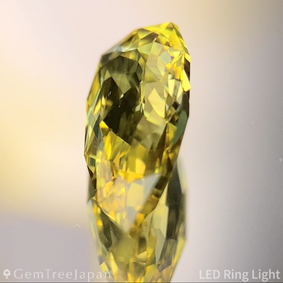 Yellow Sapphire 3.38ct→1.764ct / Nigeria