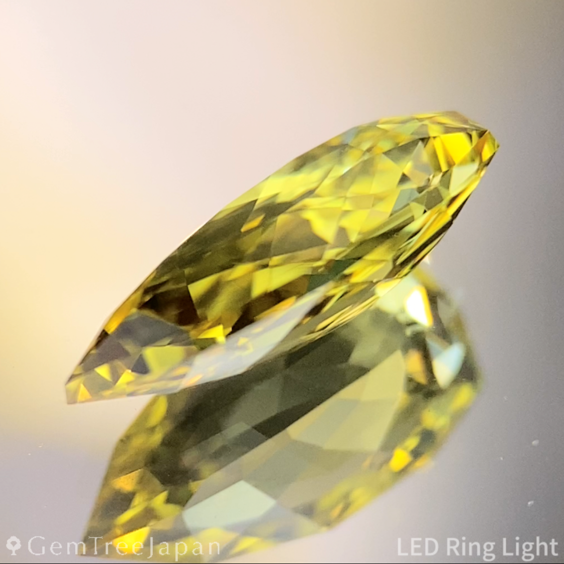 Yellow Sapphire 3.38ct→1.764ct / Nigeria