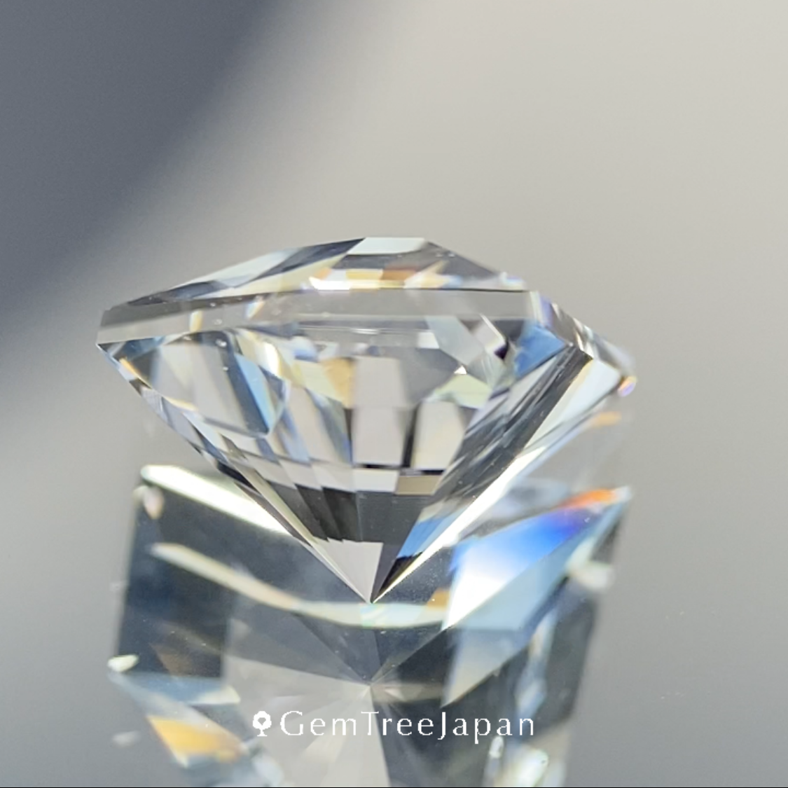 New Gem Shape 3pc Set / Colorless Topaz 3.03ct / Pink Spinel 0.621ct / Un-Heat Sapphire 0.20ct
