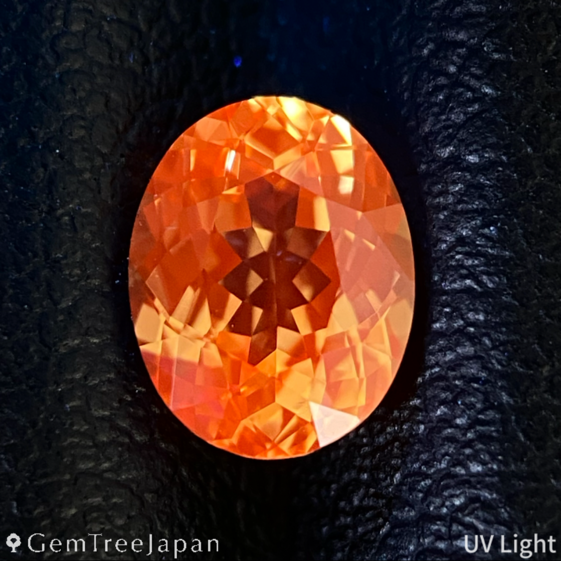 Un-Heat Orangy Yellow Sapphire 1.185ct / Thailand (Kanchanaburi)