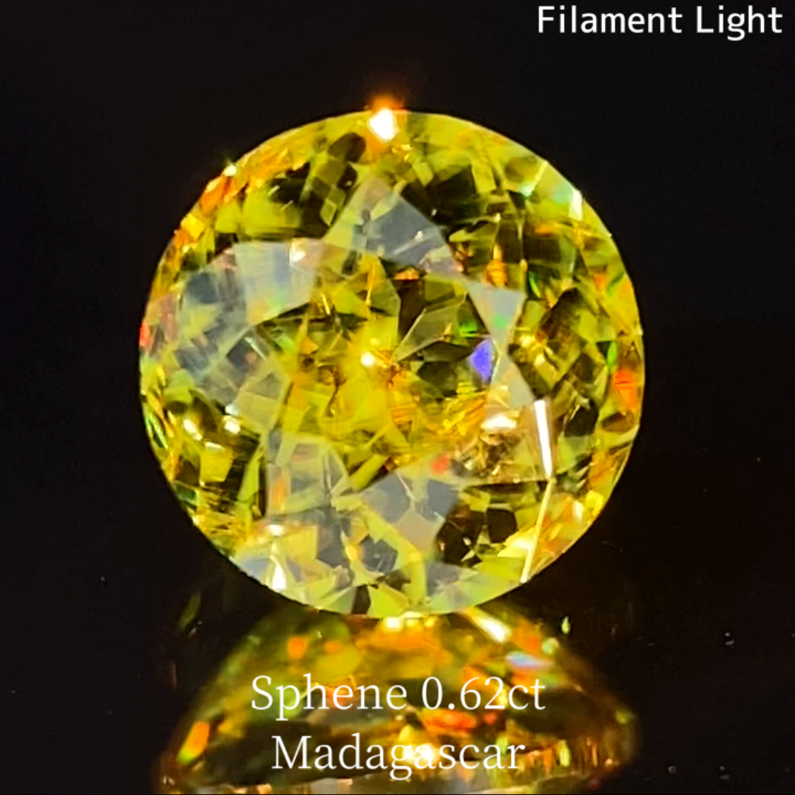 "Super Gira" Sphene 0.62ct / Madagascar