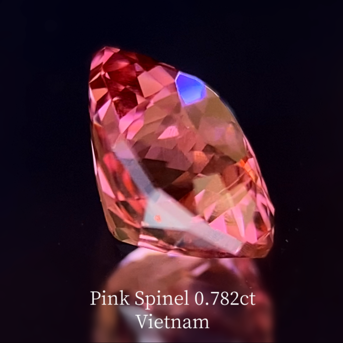 Pink Spinel 0.782ct / Vietnam