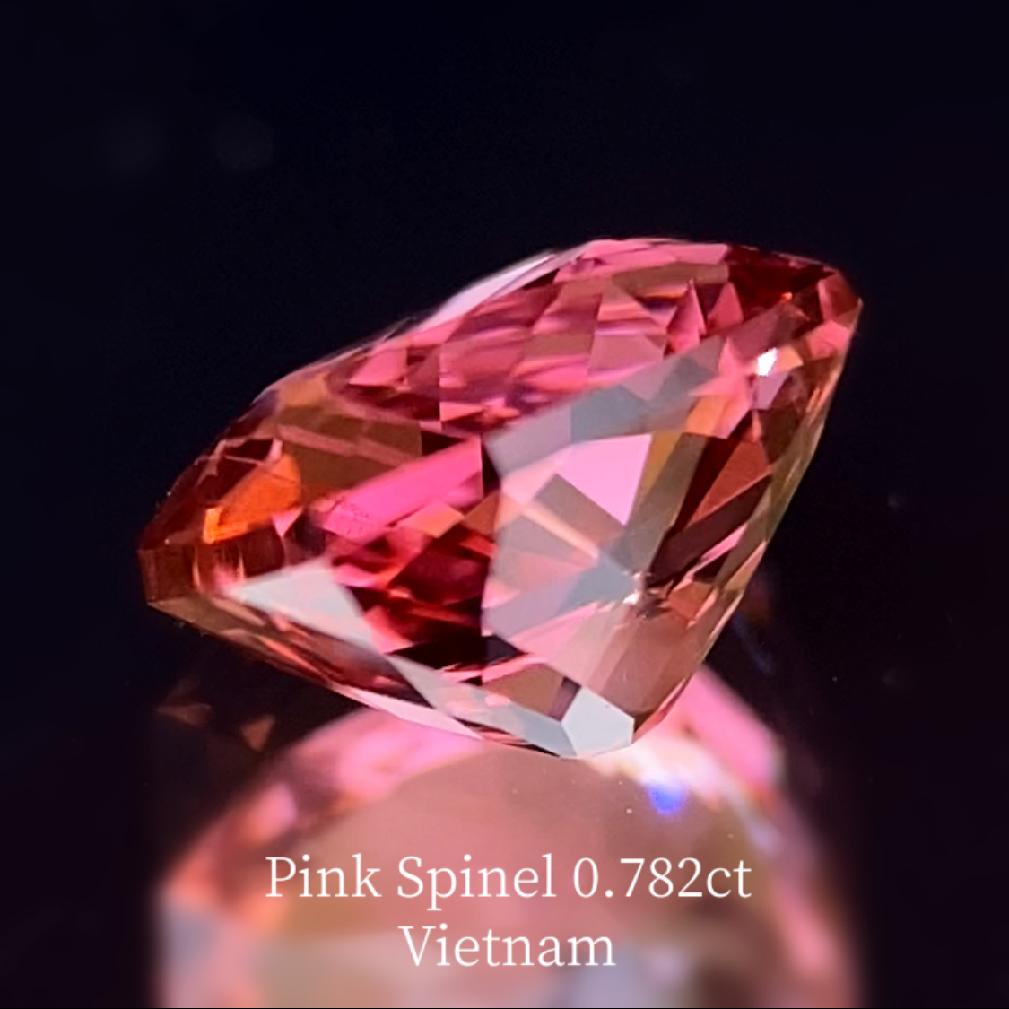 Pink Spinel 0.782ct / Vietnam