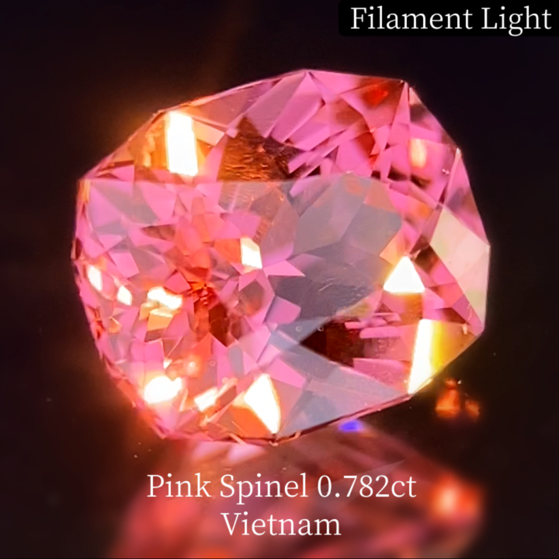 Pink Spinel 0.782ct / Vietnam