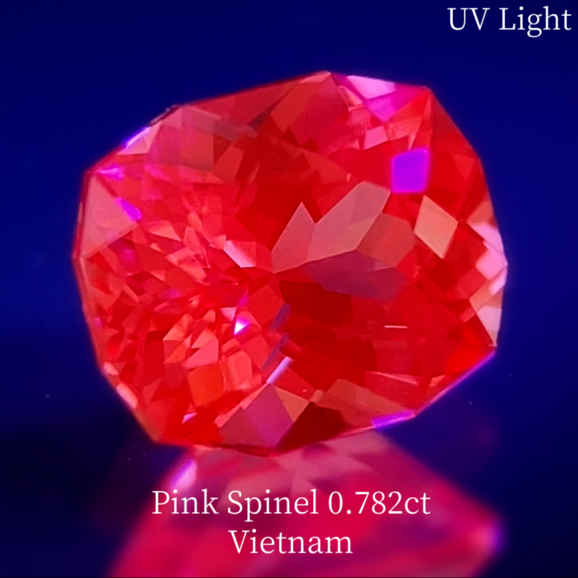 Pink Spinel 0.782ct / Vietnam