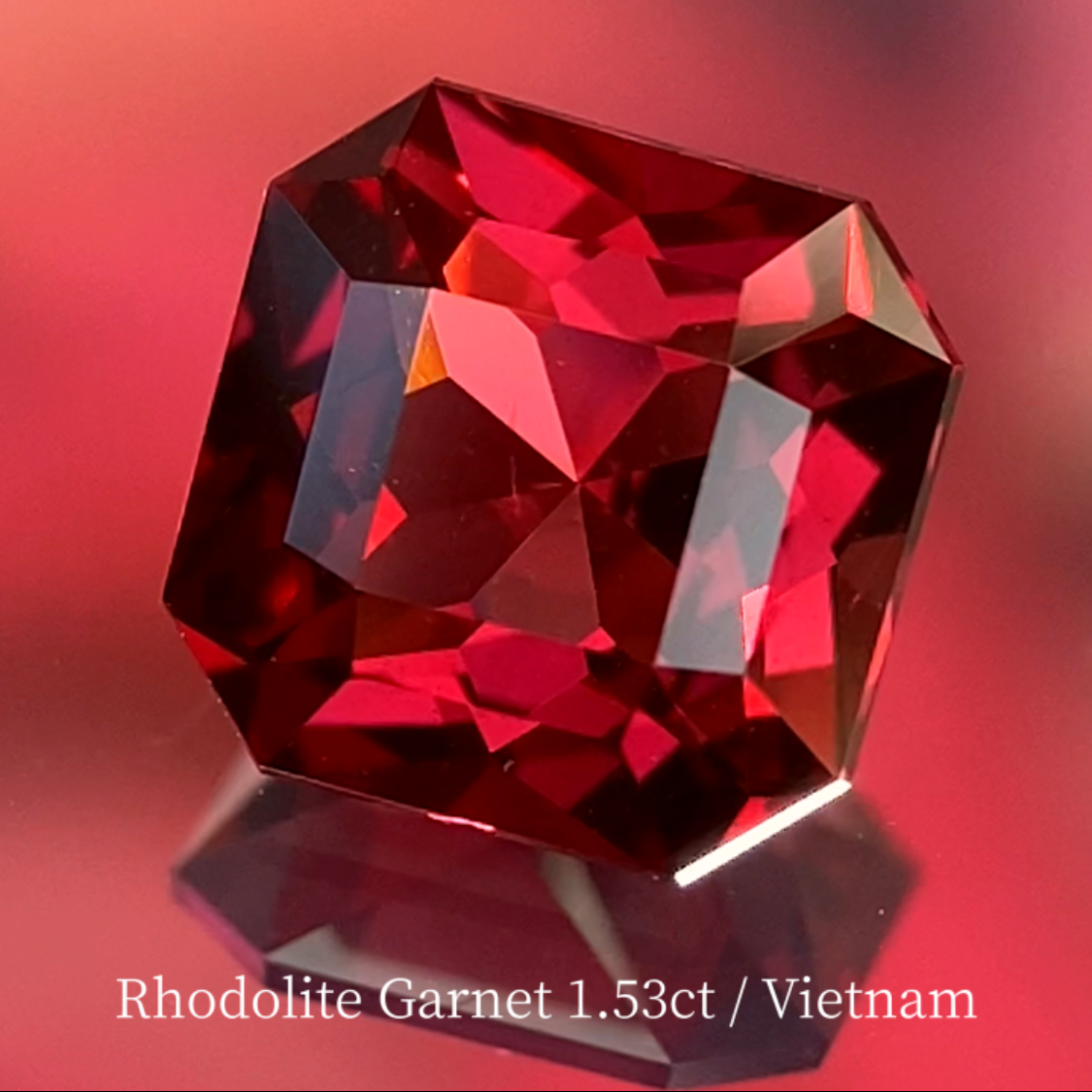 Rhodolite Garnet 1.53ct / Vietnam