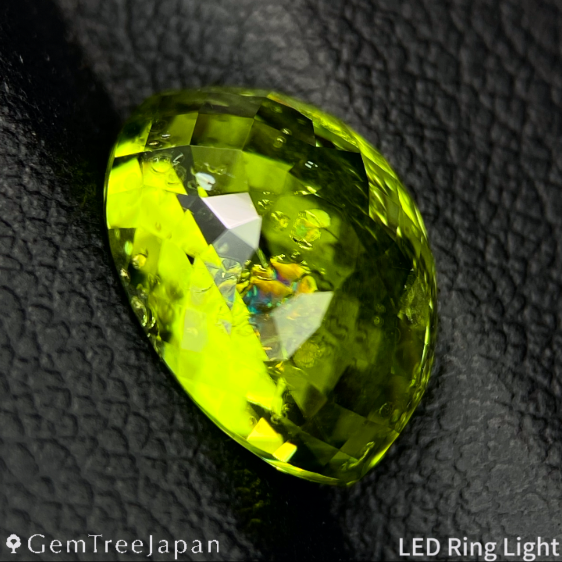 "Lily Pad Eye" Peridot 4.265ct / Pakistan