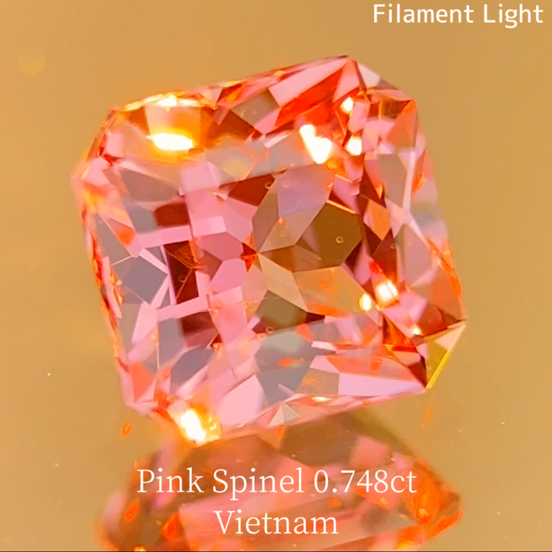 Pink Spinel 0.748ct / Vietnam