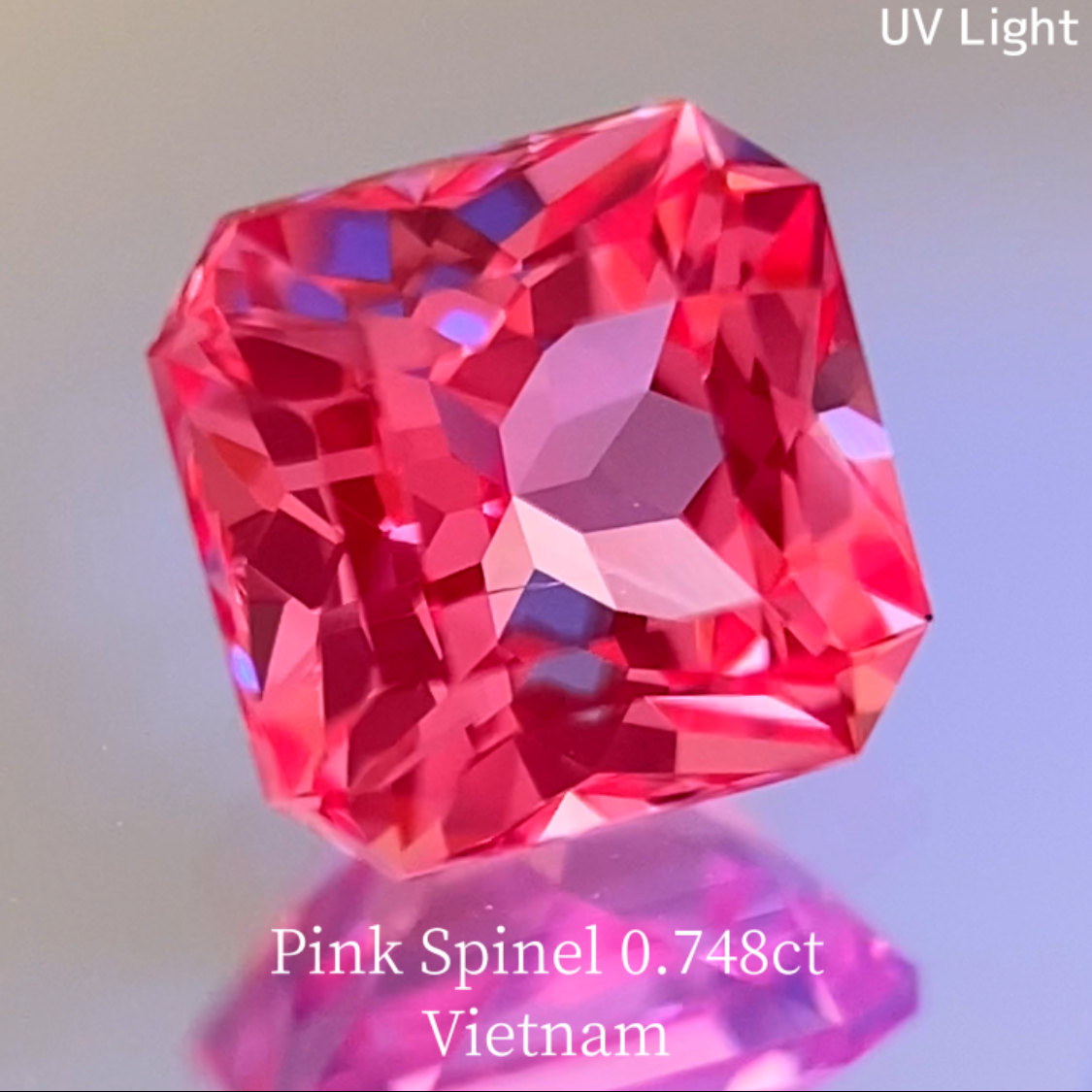 Pink Spinel 0.748ct / Vietnam