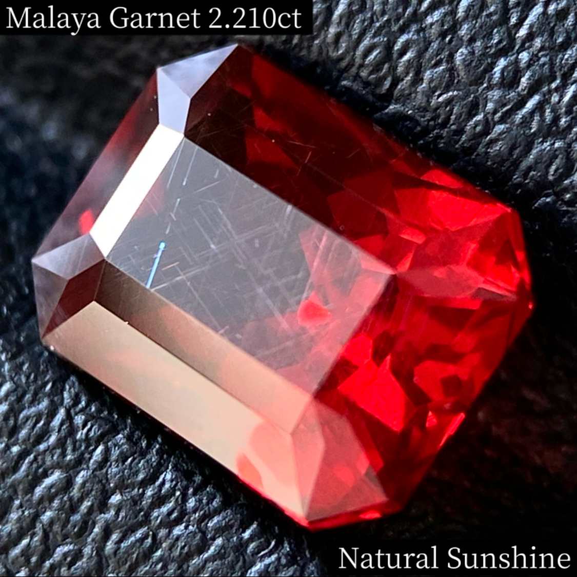 Malaya Garnet 2.210ct