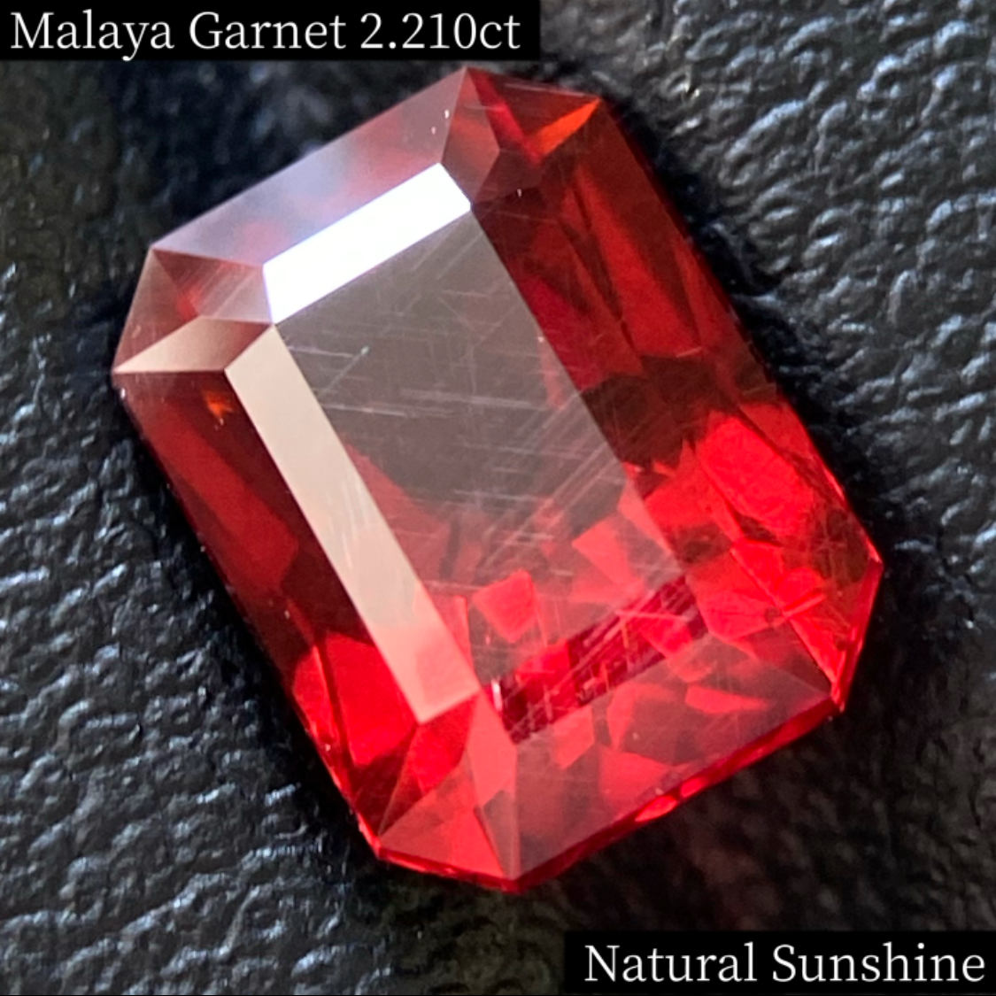Malaya Garnet 2.210ct