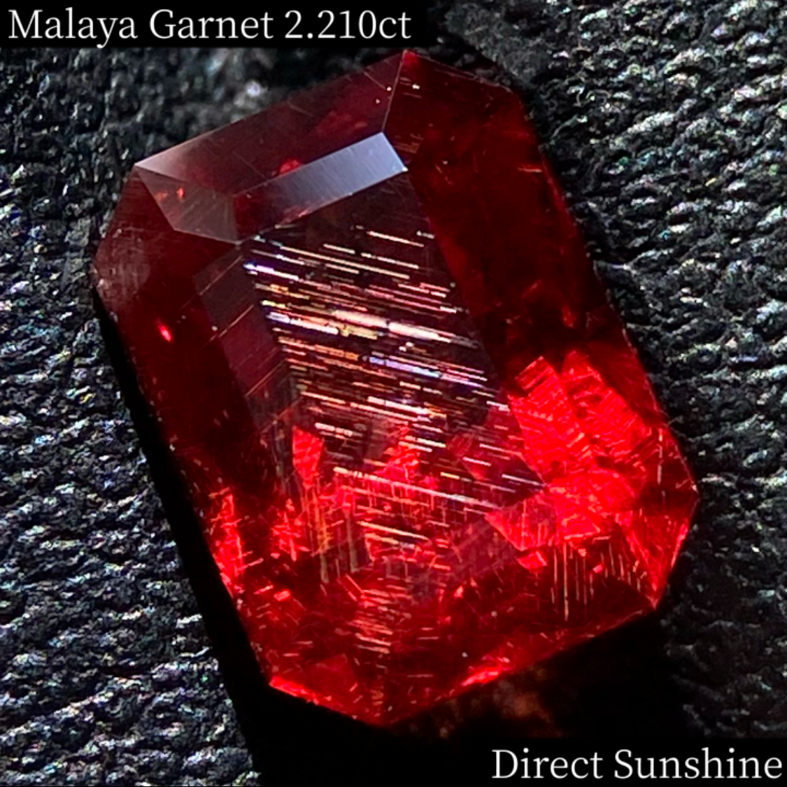 Malaya Garnet 2.210ct