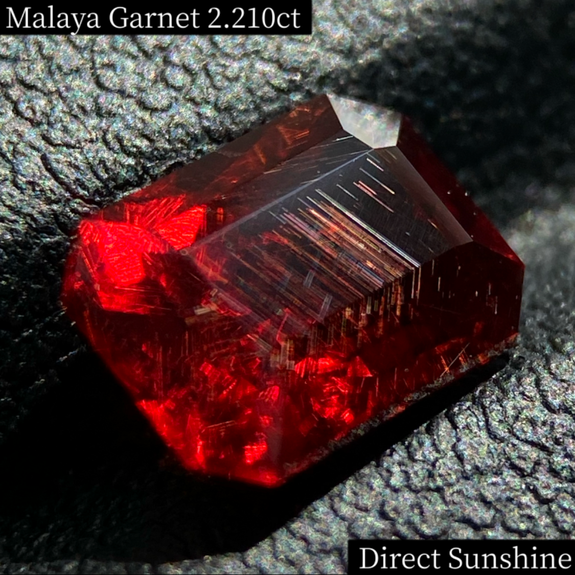 Malaya Garnet 2.210ct