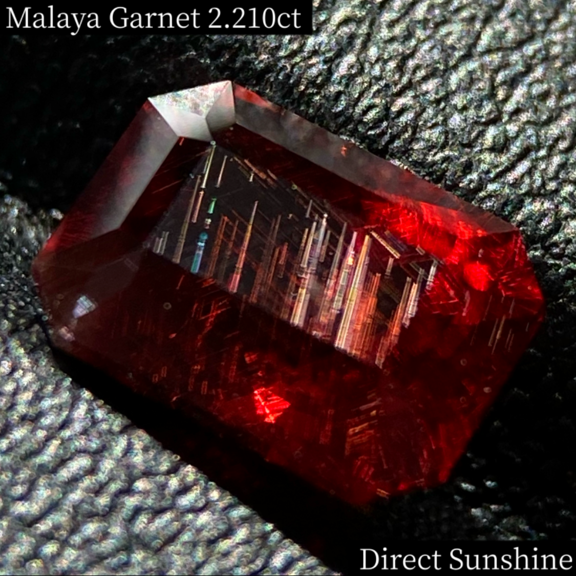 Malaya Garnet 2.210ct