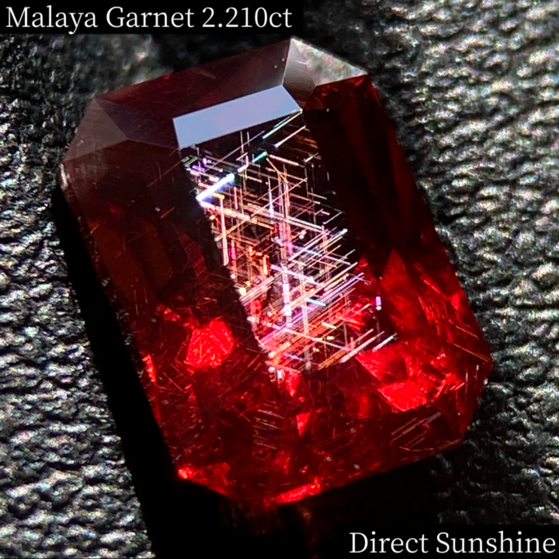 Malaya Garnet 2.210ct