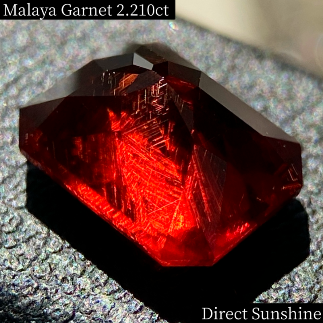 Malaya Garnet 2.210ct