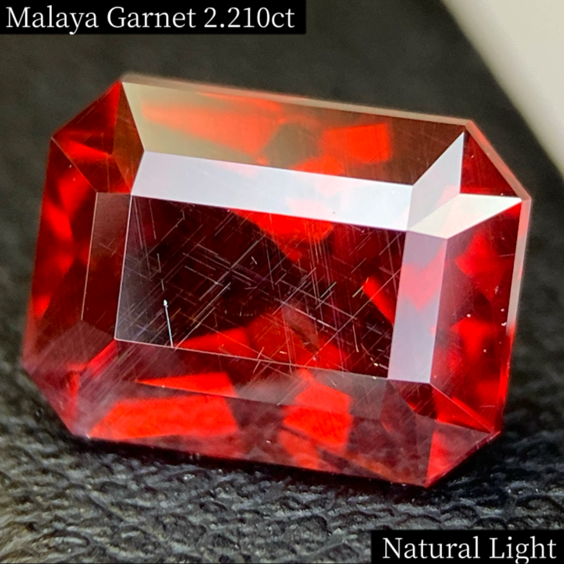 Malaya Garnet 2.210ct