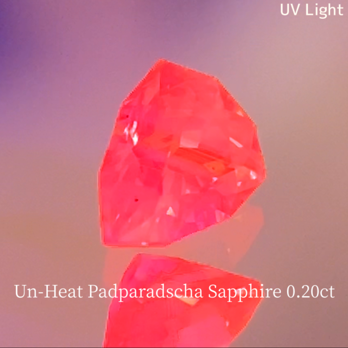 Un-Heat Silky Padparadscha Sapphire 0.201ct / Vietnam