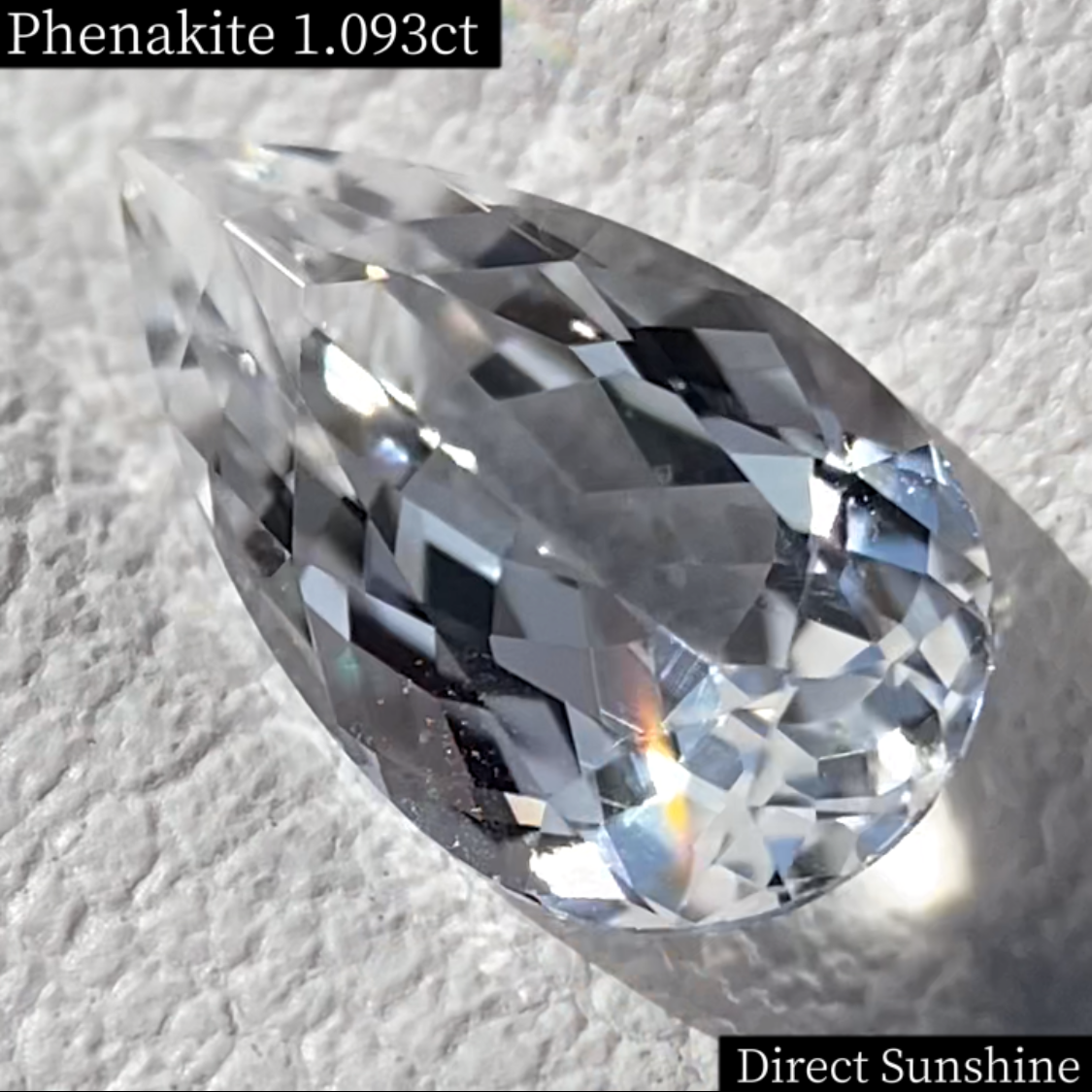 Phenakite 1.093ct / Russia