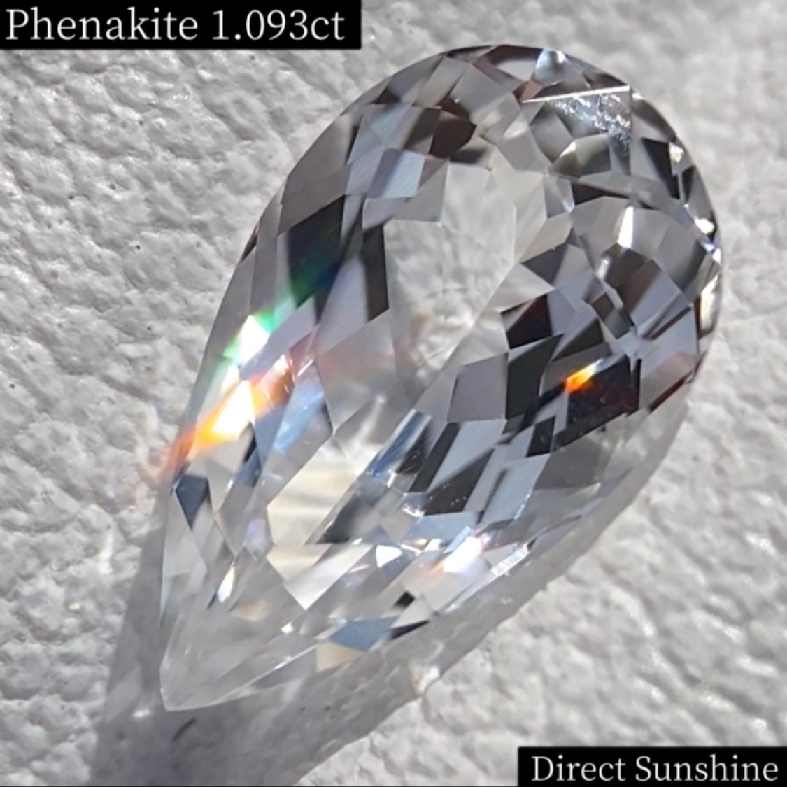 Phenakite 1.093ct / Russia