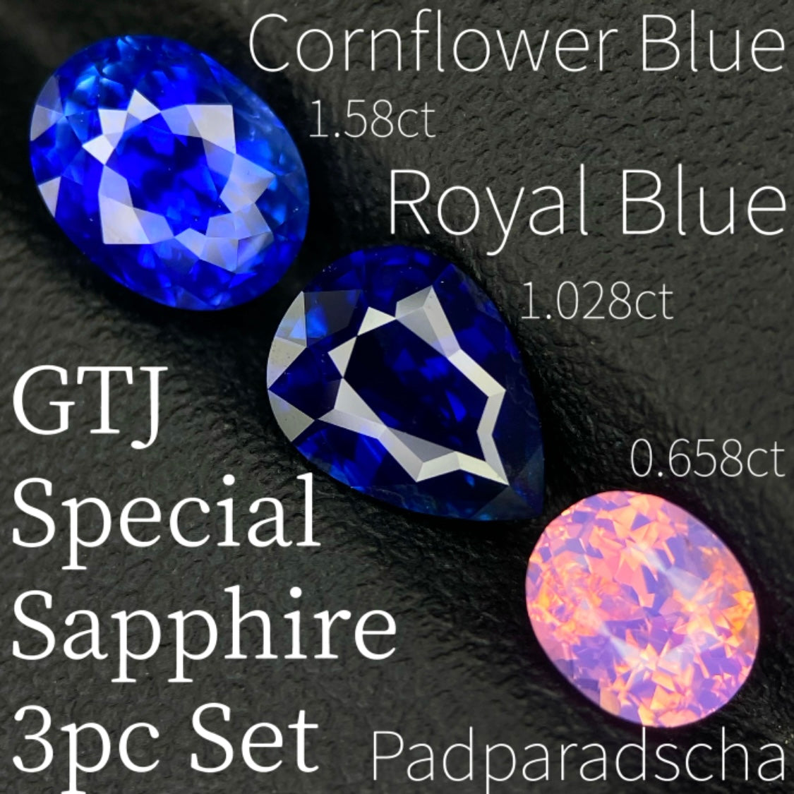 GTJ Special Sapphire 3pc Set