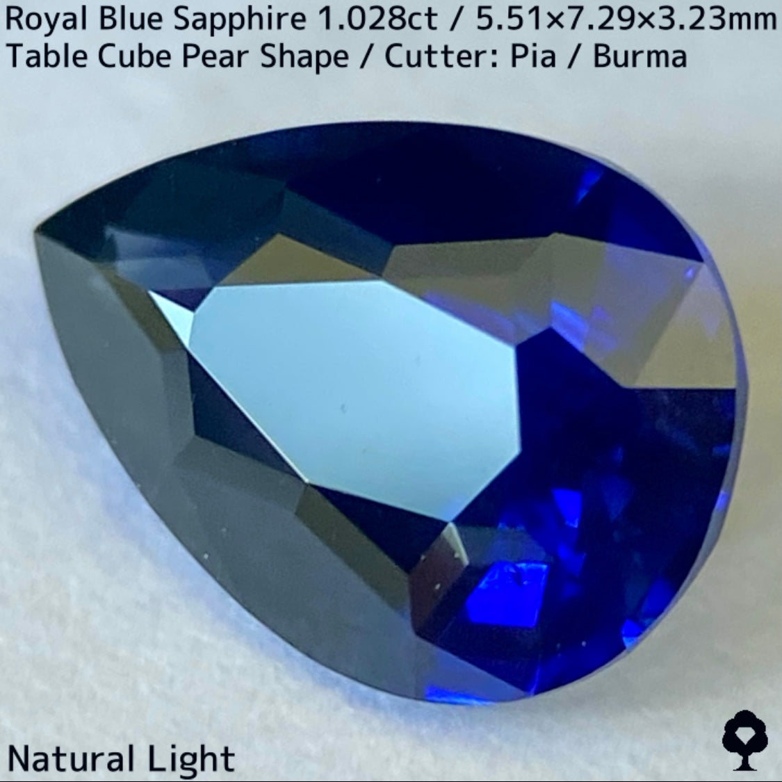 Special Sapphire 2pc Set / Cornflower Blue 1.58ct & Royal Blue 1.028ct