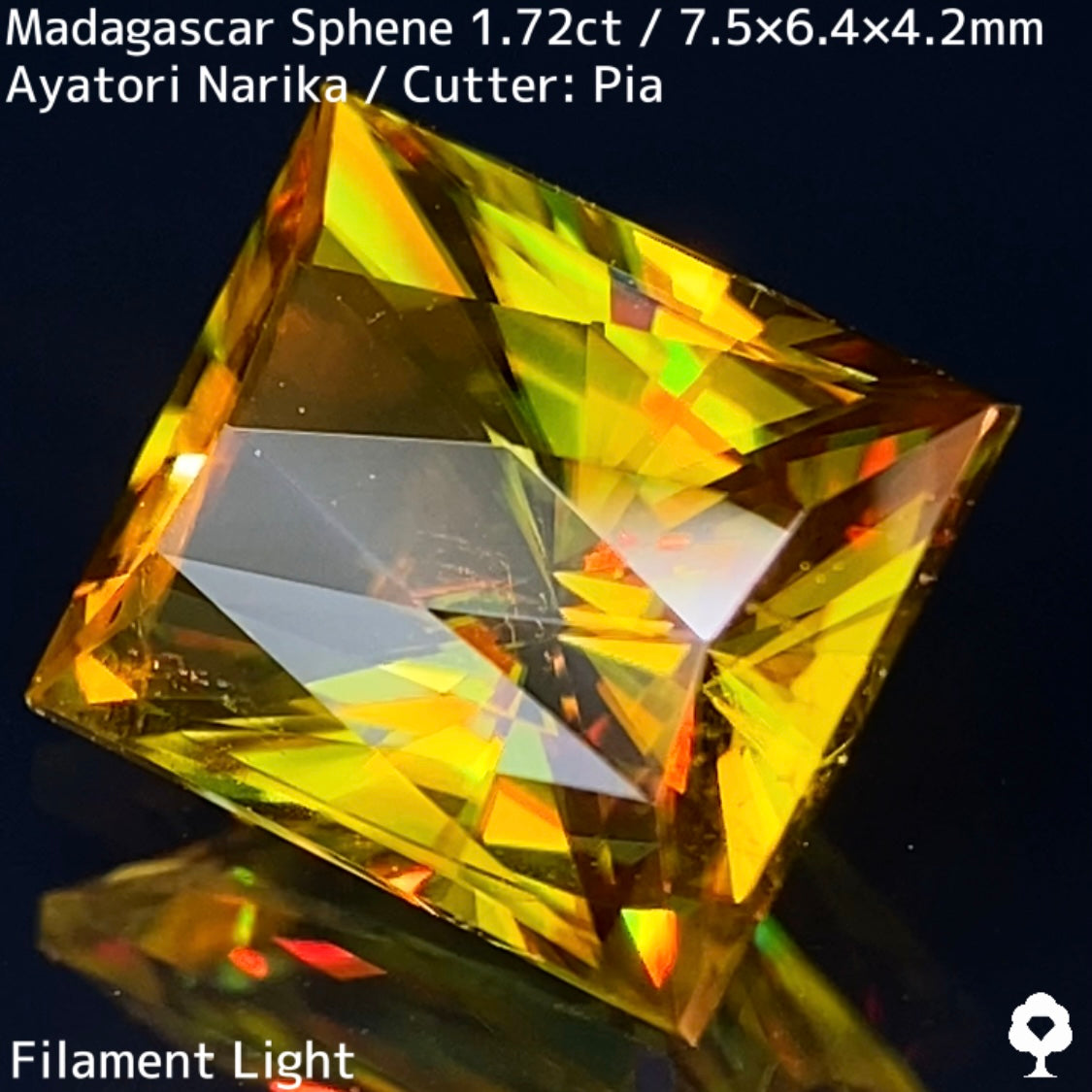 Sphene 1.72ct / Madagascar