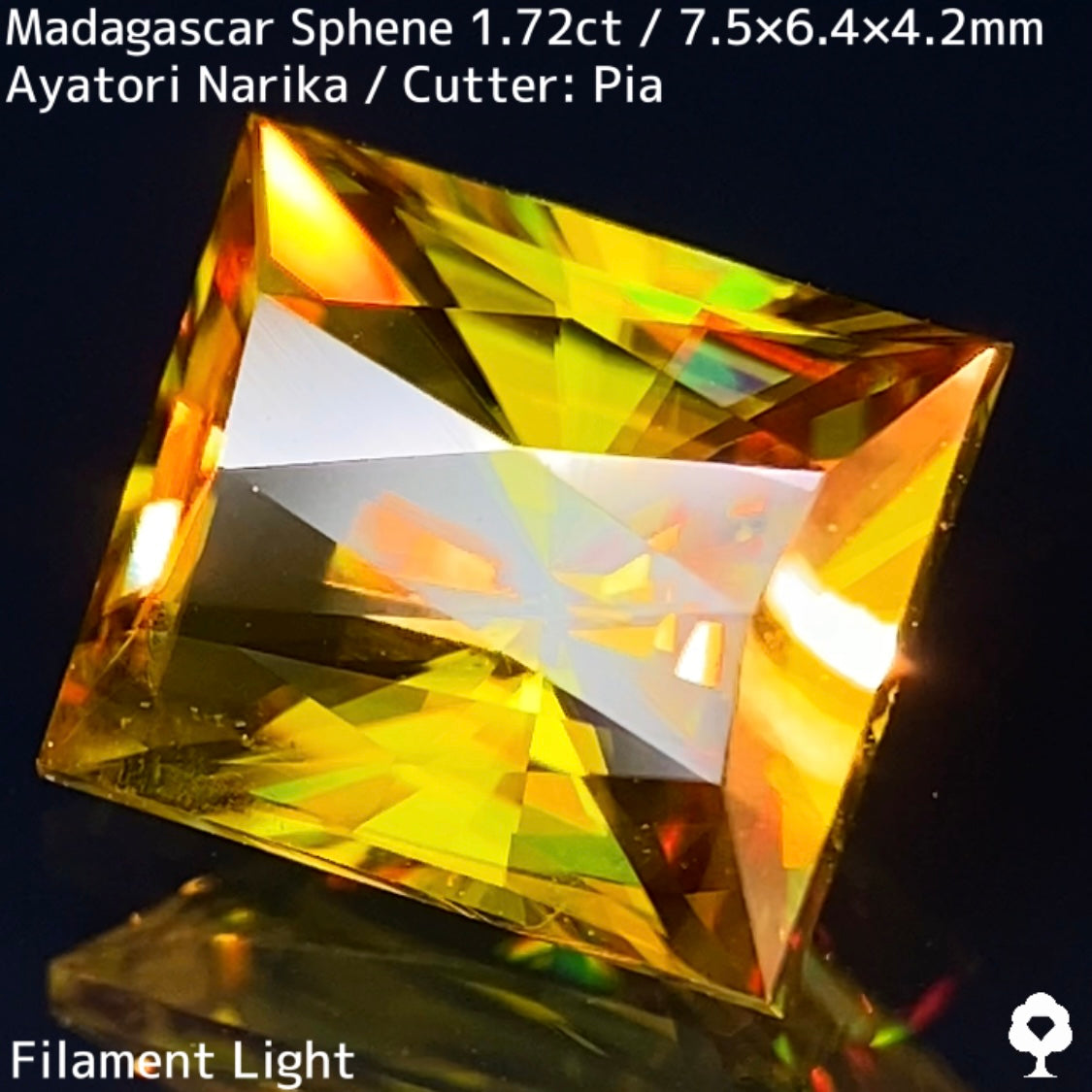 Sphene 1.72ct / Madagascar