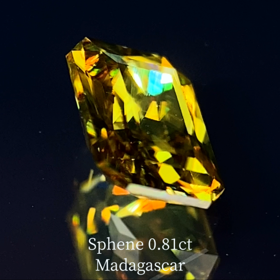 Sphene 0.81ct / Madagascar