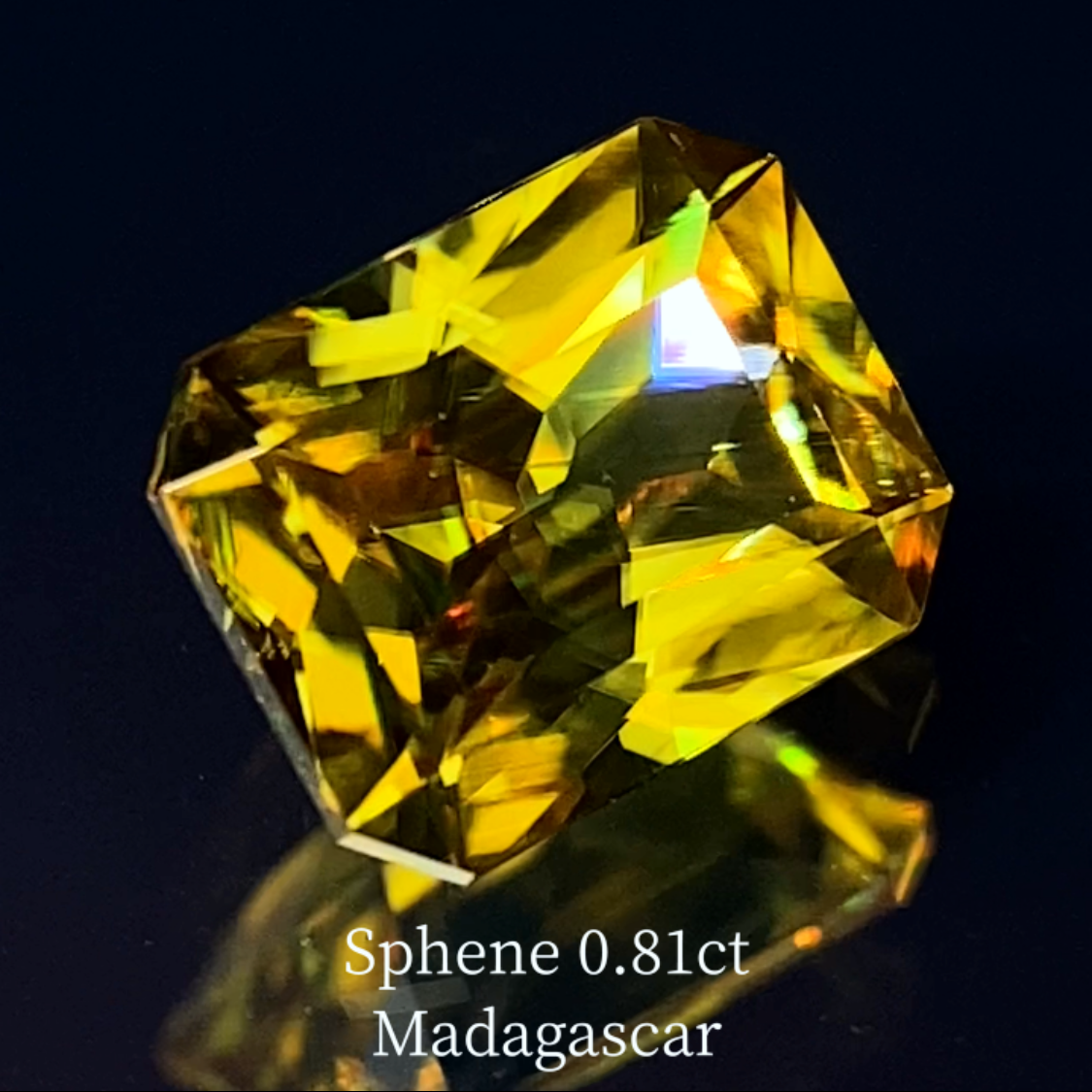 Sphene 0.81ct / Madagascar