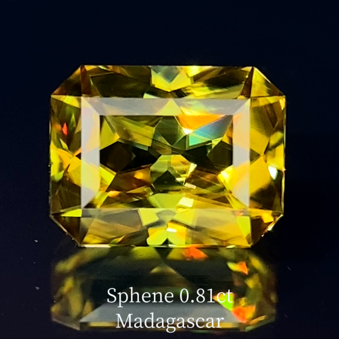 Sphene 0.81ct / Madagascar