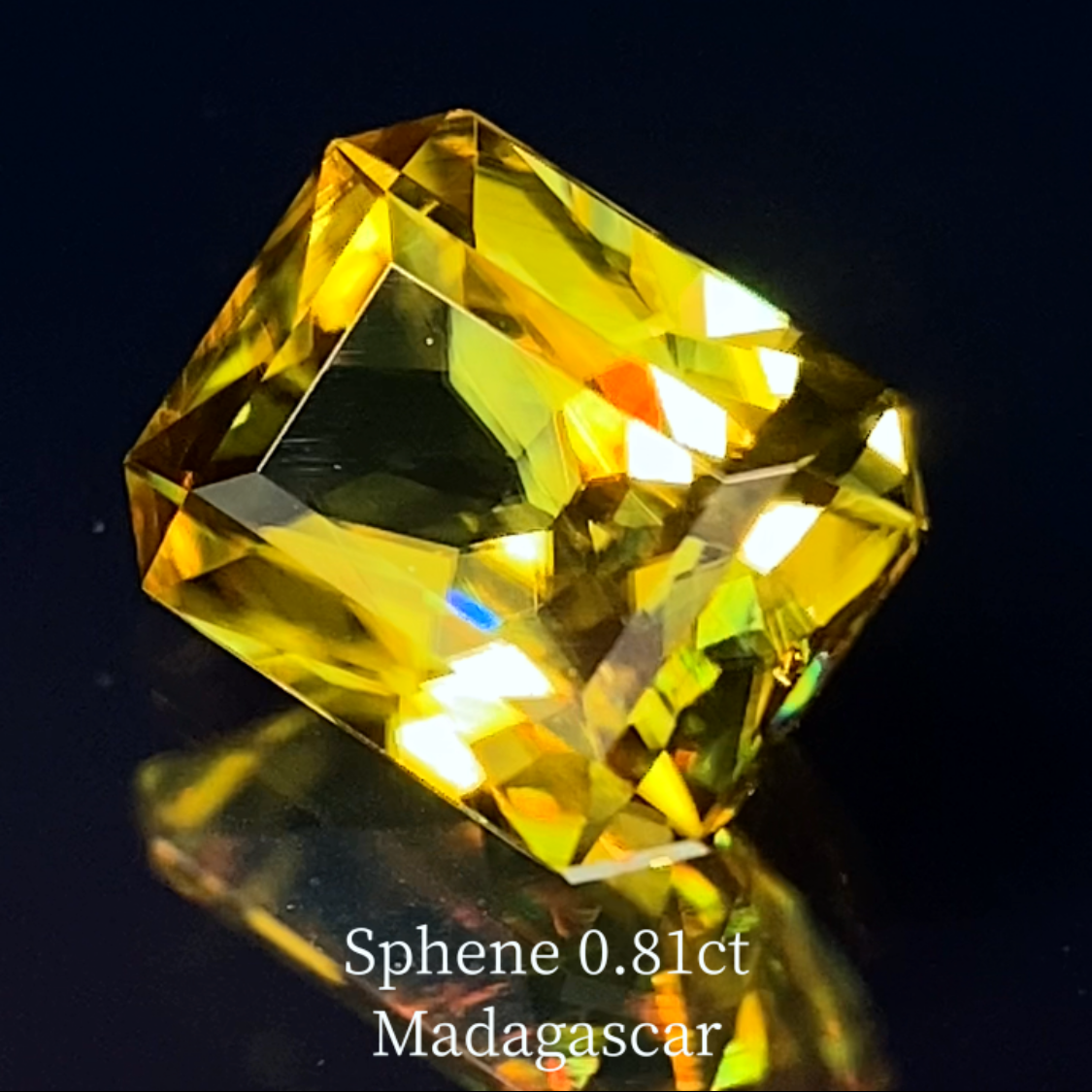 Sphene 0.81ct / Madagascar