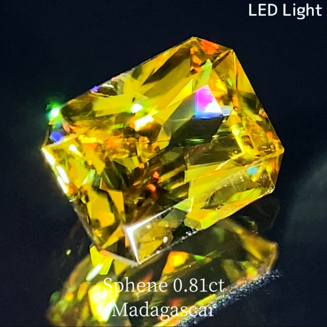 Sphene 0.81ct / Madagascar