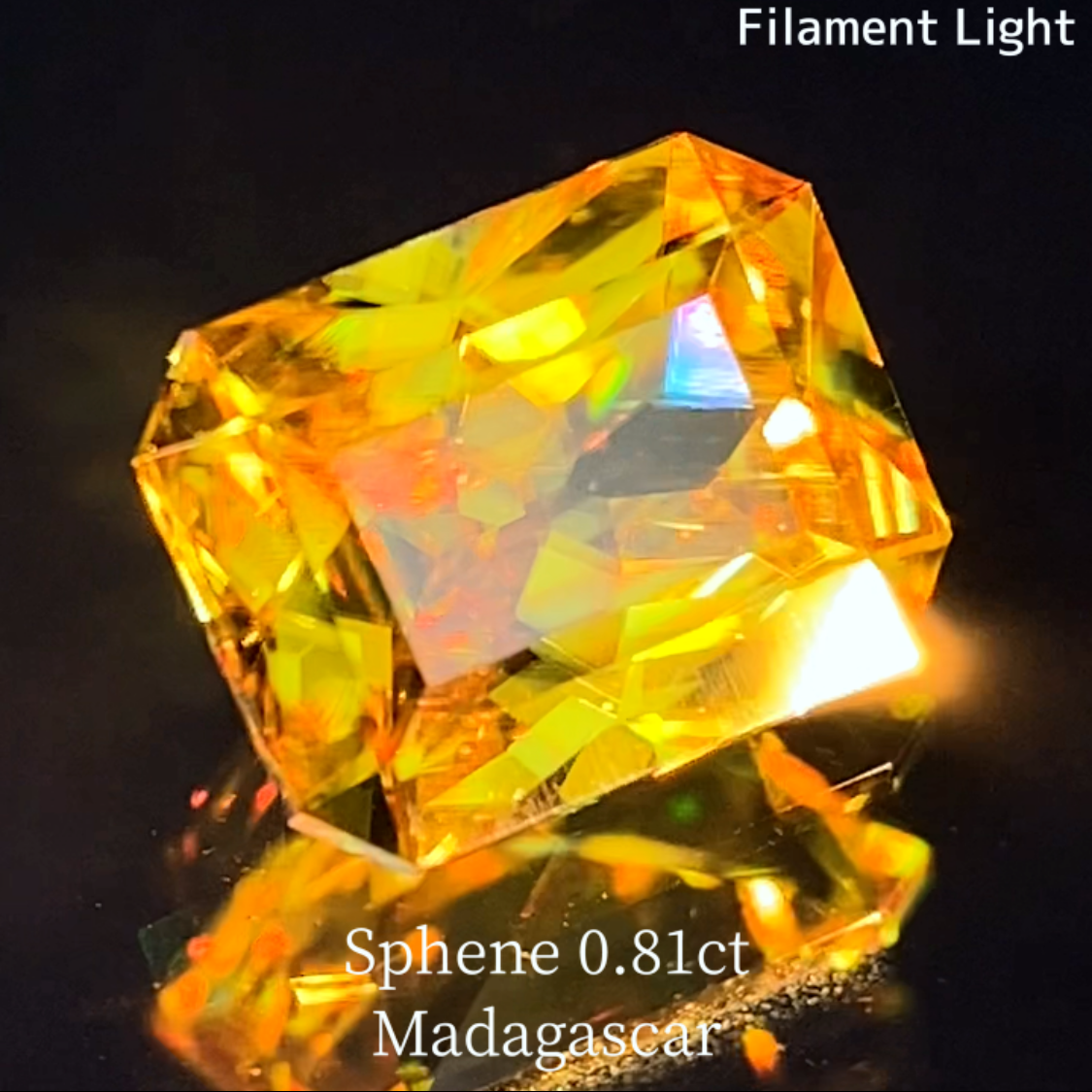 Sphene 0.81ct / Madagascar
