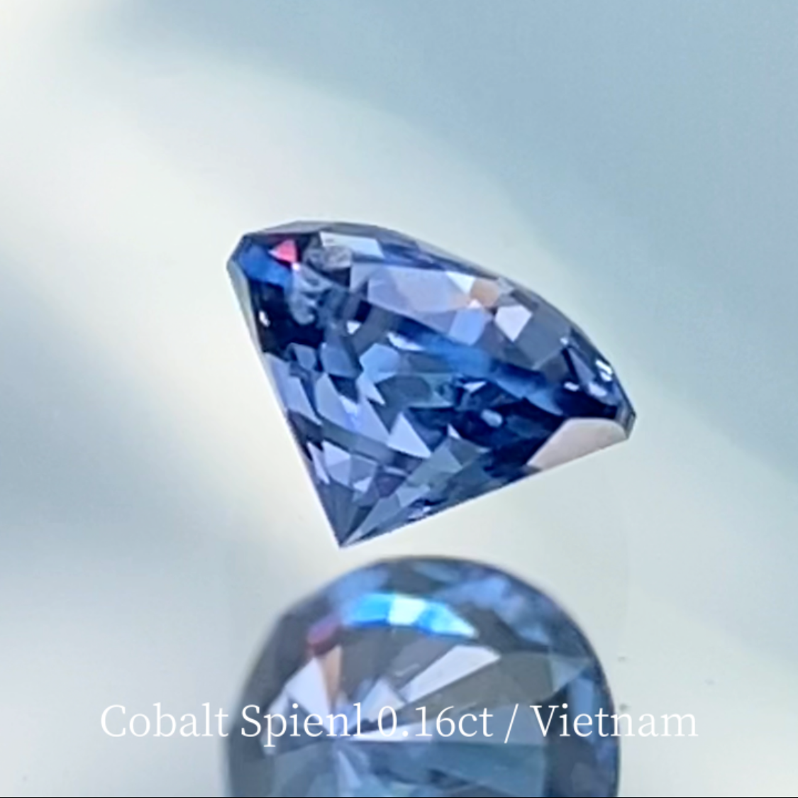 Cobalt Spinel 0.16ct / Vietnam