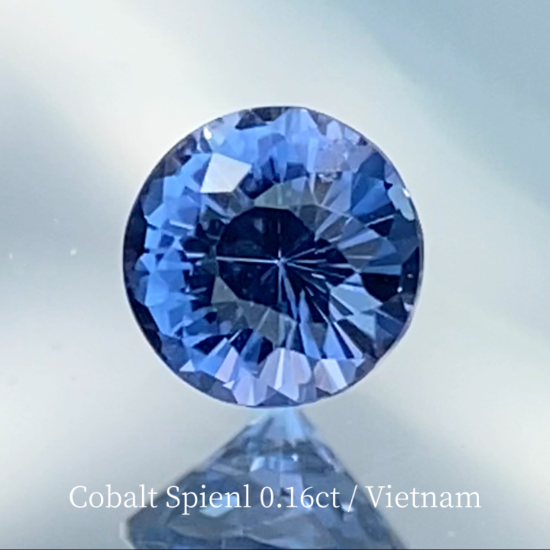 Cobalt Spinel 0.16ct / Vietnam