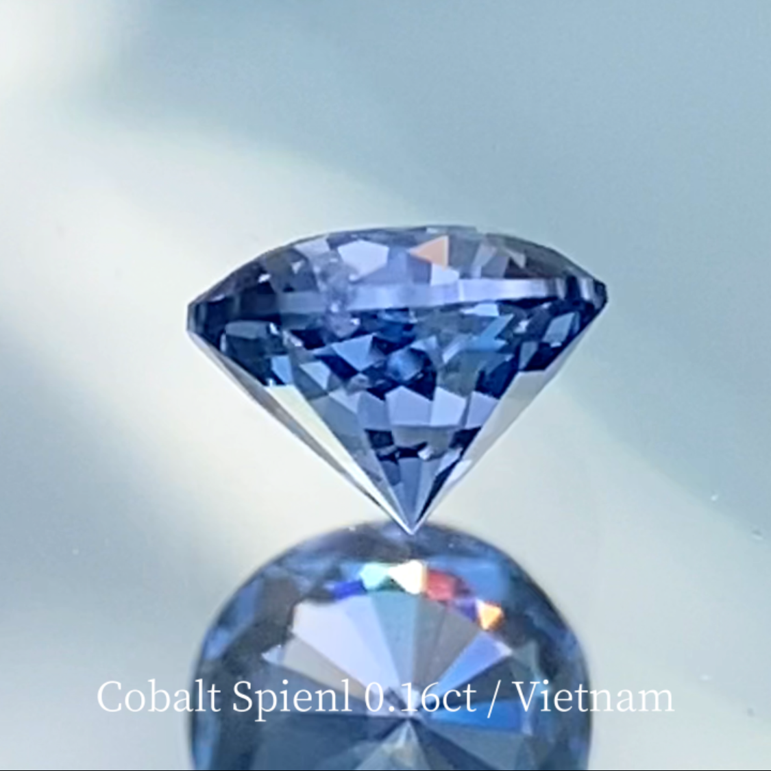 Cobalt Spinel 0.16ct / Vietnam