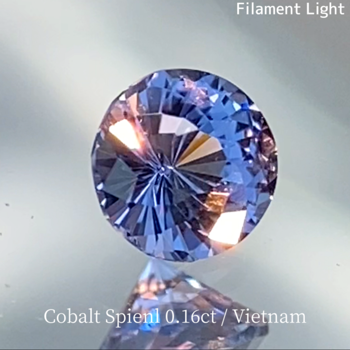 Cobalt Spinel 0.16ct / Vietnam